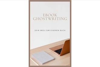 write your unique ebook in german