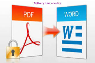 convert word to PDF and PDF to word