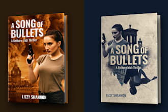 design a professional book cover with page formatting