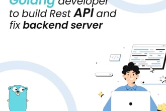 code or fix the program in golang , microservice achitecture