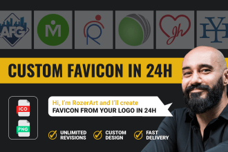 create a custom favicon from your logo in 24 hours