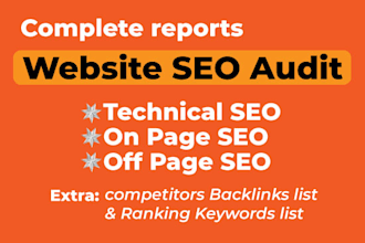 do SEO audit with semrush, ahref