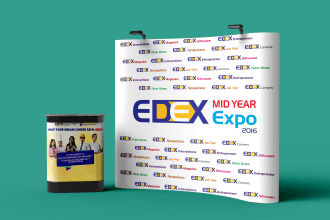 design a backdrop or step and repeat banner