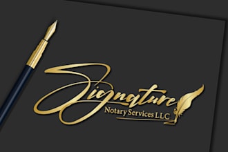 do signature handwriting scripted cursive logo