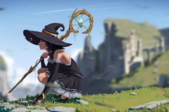draw a digital illustration