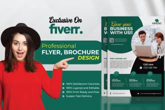 create business flyers, brochures, and marketing materials