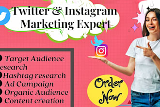 do instagram twitter marketing and growth strategies