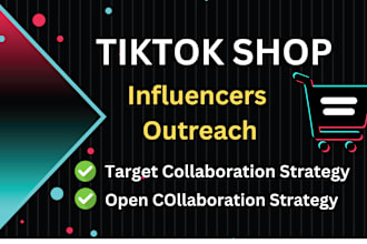 do tiktok shop affiliate and influencer outreach to boost sales