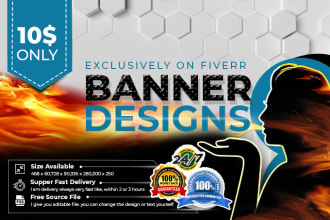 design awesome social media cover or website banner design