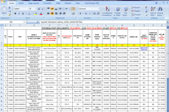 do data extraction website scraping excel data entry data collection