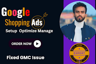 setup google shopping ads campaign and fix merchant suspension