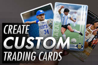 create amazing custom trading cards for your team