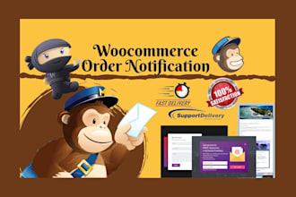 create woocommerce order notification using mailchimp