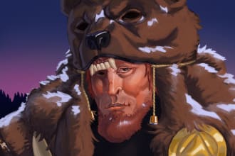 illustrate your character for dnd, scifi or fantasy setting