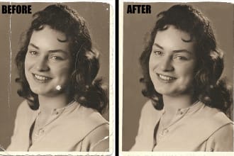 do photoshop editing, photo retouch and color correction