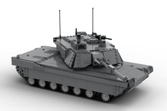 design you a beautiful lego model