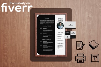 do cv design, professional cv design free qr code