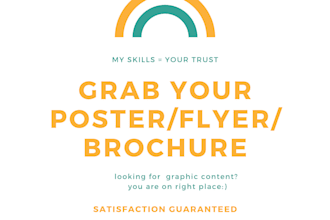 design eye catching flyer for you