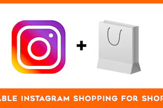 enable instagram and facebook shopping for shopify