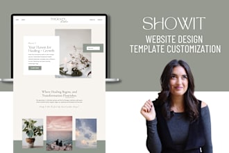 design or customize your showit website or template