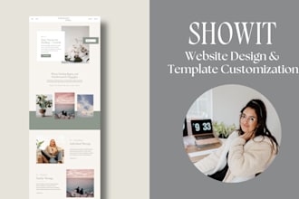 design or customize your showit website or template