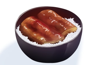 draw mouth watering food illustration