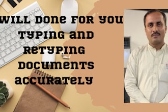 do document typing and retyping services high quality  fast turnaround