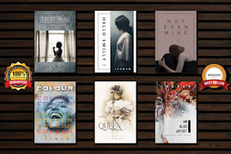 do amazon KDP cover and e book cover design
