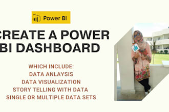 make power bi reports and dashboard from any data source