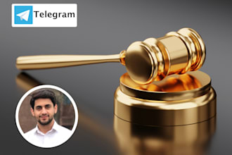 report the infringing or leaked content over telegram under dmca