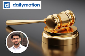 report the infringing videos to dailymotion under dmca