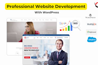 create a custom business website with SEO and branding