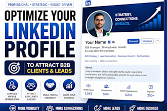 optimize your linkedin profile to attract b2b clients and leads