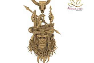 customize 3d sculpture  jewellery