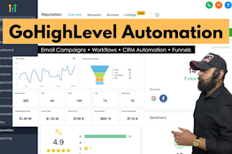 setup gohighlevel CRM and marketing automation