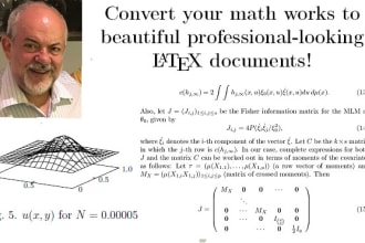convert your math works to beautiful latex documents