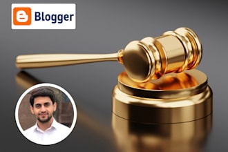 report the infringing blogger, blogspot page under dmca