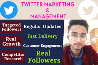 do twitter marketing and promotion with organic improvement