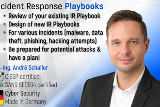 review or create an incident response runbook or playbook