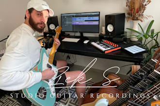 record electric guitars for your gospel worship  ccm music