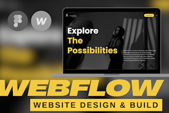 do webflow website design and build