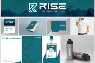 design business card and full stationery branding kit