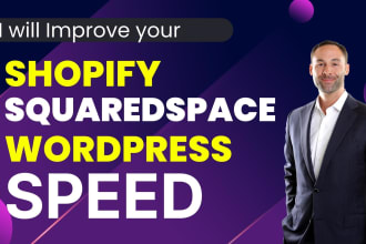 do squaresapce wordpress and shopify speed optimization