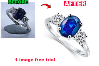 do high quality jewelry retouching, jewelry image editing, photo editing