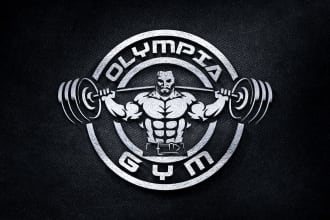 do outstanding gym fitness spartan and sports logo