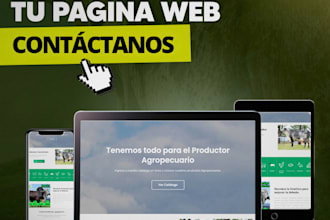 crearé tu sitio web usando tecnología wordpress