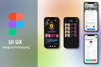 design interactive mobile apps, UI UX and prototypes