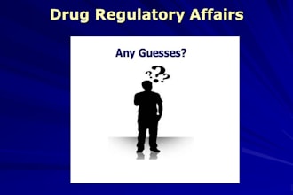 make presentations on regulatory affairs topics
