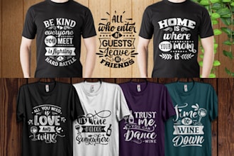 do amazing t shirts design and merchandise