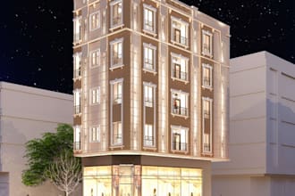 design amazing 3d model exterior render animation